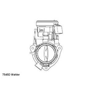 корпус на дроселовата клапа WAHLER 7545D 