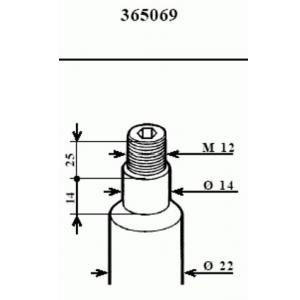 амортисьор KYB 365069