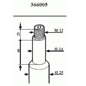 амортисьор KYB 366005 