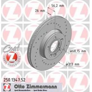 спирачен диск ZIMMERMANN 250.1347.52 