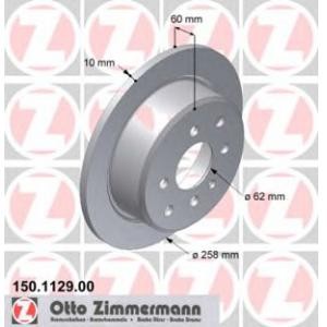 спирачен диск ZIMMERMANN 150.1129.00