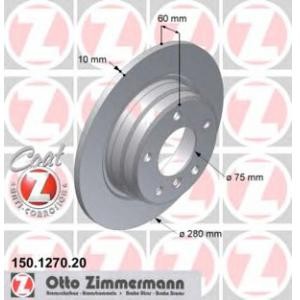 спирачен диск ZIMMERMANN 150.1270.20 