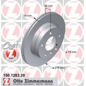 спирачен диск ZIMMERMANN 150.1283.20 