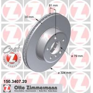 спирачен диск ZIMMERMANN 150.3407.20 