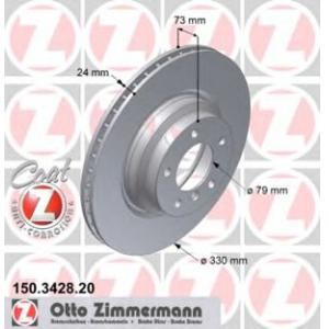 спирачен диск ZIMMERMANN 150.3428.20 