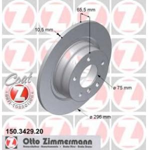 спирачен диск ZIMMERMANN 150.3429.20