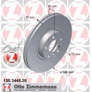 спирачен диск ZIMMERMANN 150.3448.20