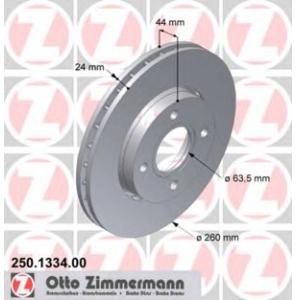 спирачен диск ZIMMERMANN 250.1334.00 