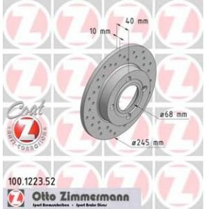 спирачен диск ZIMMERMANN 100.1223.52 