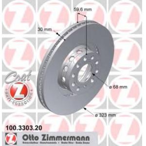спирачен диск ZIMMERMANN 100.3303.20 