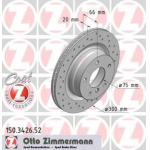 спирачен диск ZIMMERMANN 150.3426.52 