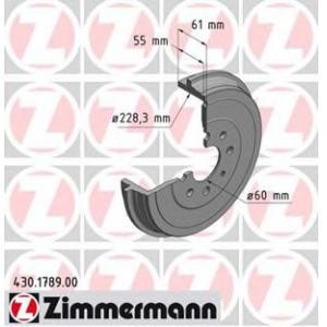 спирачен барабан ZIMMERMANN 430.1789.00