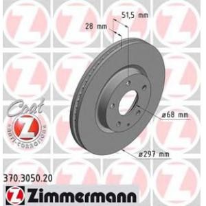спирачен диск ZIMMERMANN 370.3050.20