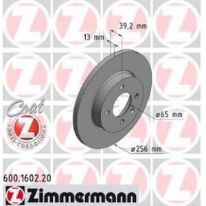 спирачен диск ZIMMERMANN 600.1602.20