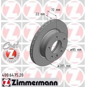 спирачен диск ZIMMERMANN 400.6475.20
