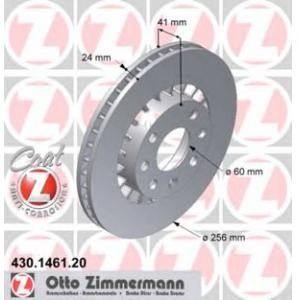 спирачен диск ZIMMERMANN 430.1461.20 
