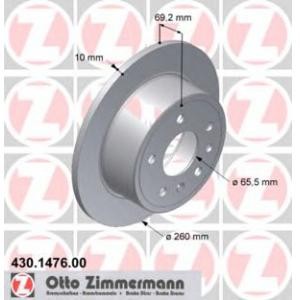 спирачен диск ZIMMERMANN 430.1476.00 