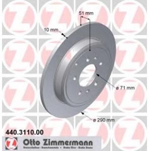 спирачен диск ZIMMERMANN 440.3110.00 