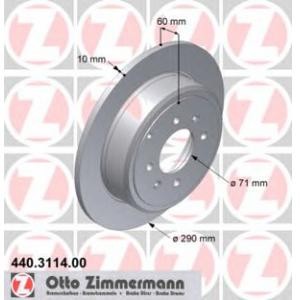 спирачен диск ZIMMERMANN 440.3114.00 