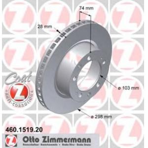 спирачен диск ZIMMERMANN 460.1519.20 