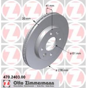 спирачен диск ZIMMERMANN 470.2403.00 
