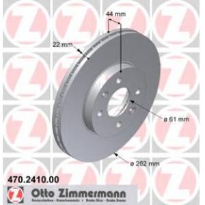 спирачен диск ZIMMERMANN 470.2410.00 