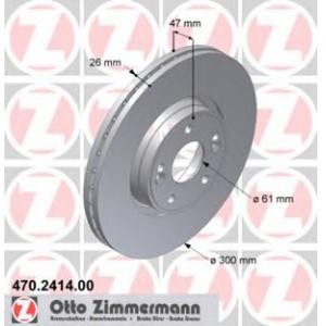 спирачен диск ZIMMERMANN 470.2414.00 