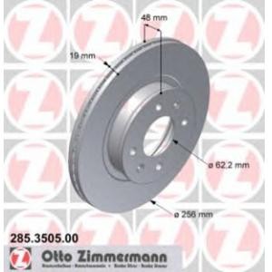 спирачен диск ZIMMERMANN 285.3505.00