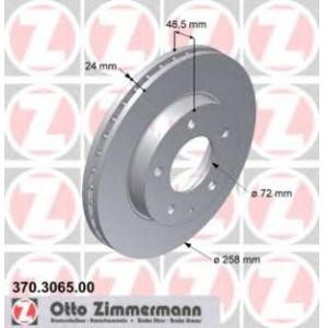 спирачен диск ZIMMERMANN 370.3065.00 