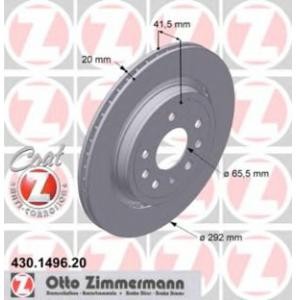 спирачен диск ZIMMERMANN 430.1496.20 