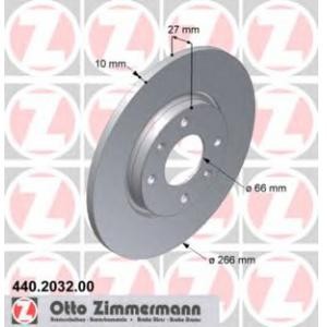 спирачен диск ZIMMERMANN 440.2032.00