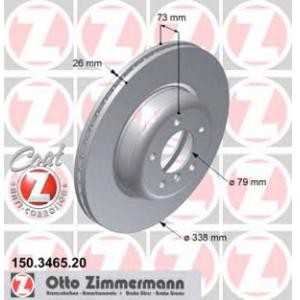 спирачен диск ZIMMERMANN 150.3465.20 
