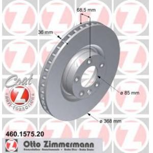спирачен диск ZIMMERMANN 460.1575.20 