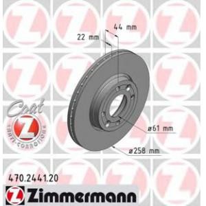 спирачен диск ZIMMERMANN 470.2441.20 