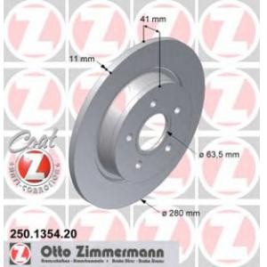 спирачен диск ZIMMERMANN 250.1354.20 