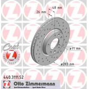 спирачен диск ZIMMERMANN 440.3111.52 