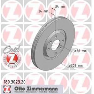 спирачен диск ZIMMERMANN 180.3023.20 