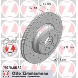 спирачен диск ZIMMERMANN 150.3408.52 