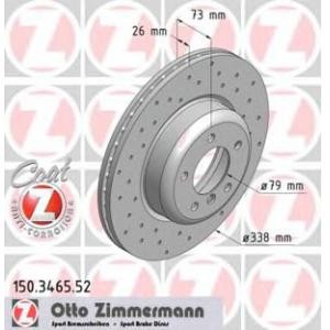 спирачен диск ZIMMERMANN 150.3465.52 