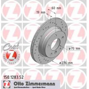 спирачен диск ZIMMERMANN 150.1283.52 