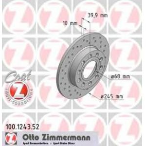 спирачен диск ZIMMERMANN 100.1243.52 