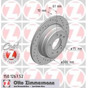 спирачен диск ZIMMERMANN 150.1267.52 