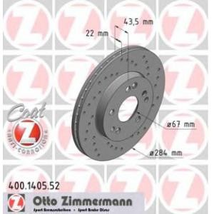 спирачен диск ZIMMERMANN 400.1405.52 
