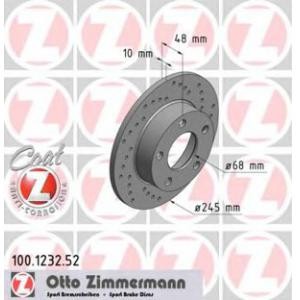 спирачен диск ZIMMERMANN 100.1232.52 