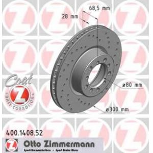 спирачен диск ZIMMERMANN 400.1408.52 