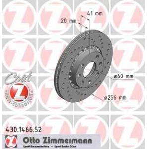 спирачен диск ZIMMERMANN 430.1466.52 