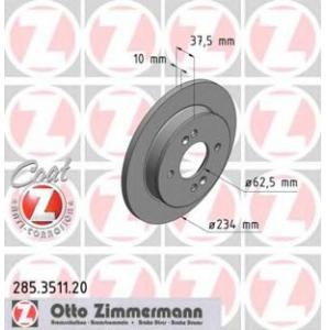 спирачен диск ZIMMERMANN 285.3511.20 
