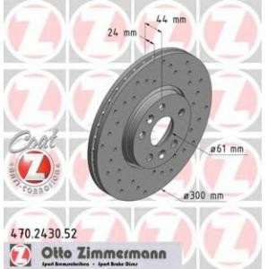 спирачен диск ZIMMERMANN 470.2430.52 