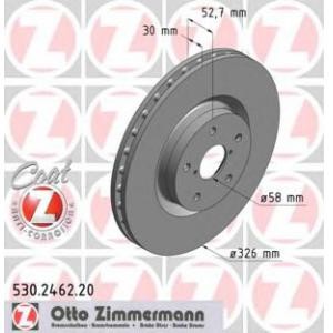 спирачен диск ZIMMERMANN 530.2462.20 