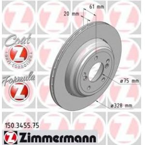 спирачен диск ZIMMERMANN 150.3455.75 